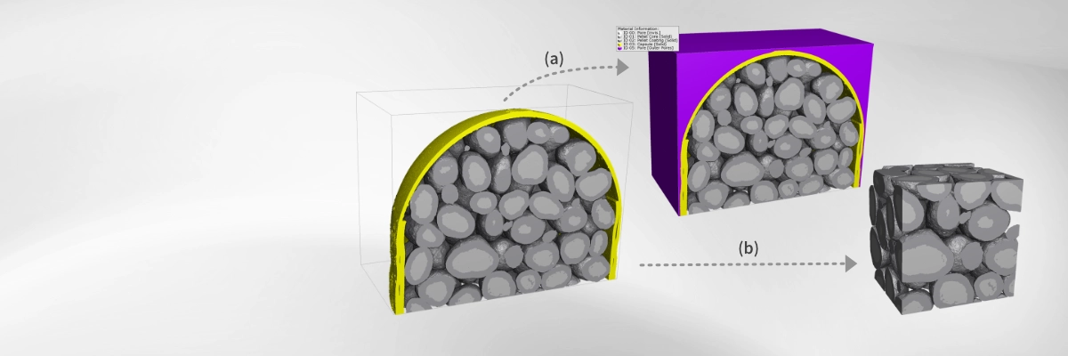 3D image of a capsule with micropellets 