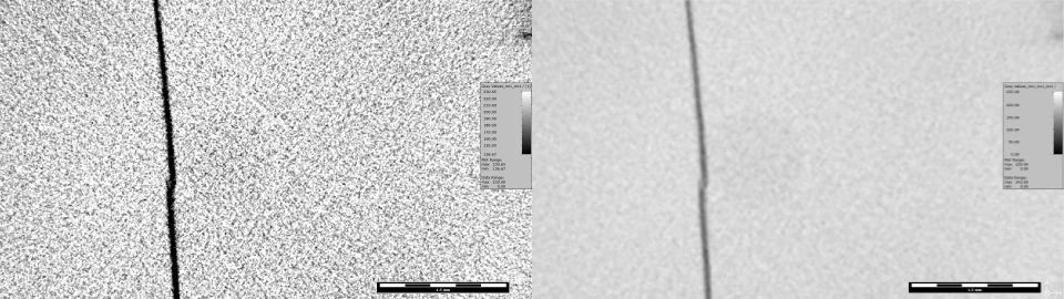 Removal of ring artifacts in the XY plane in a high-contrast close-up.