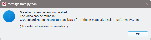 MicrostructureAnalysisCathode_IdentifyGrains_Results_CreateVideo_MessageFinish