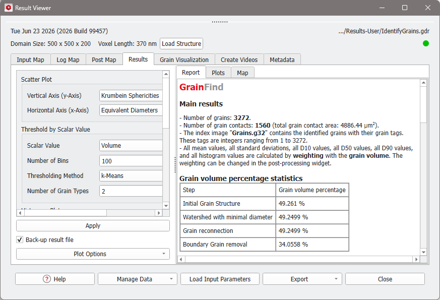 MicrostructureAnalysisCathode_IdentifyGrains_Results_ResultViewer