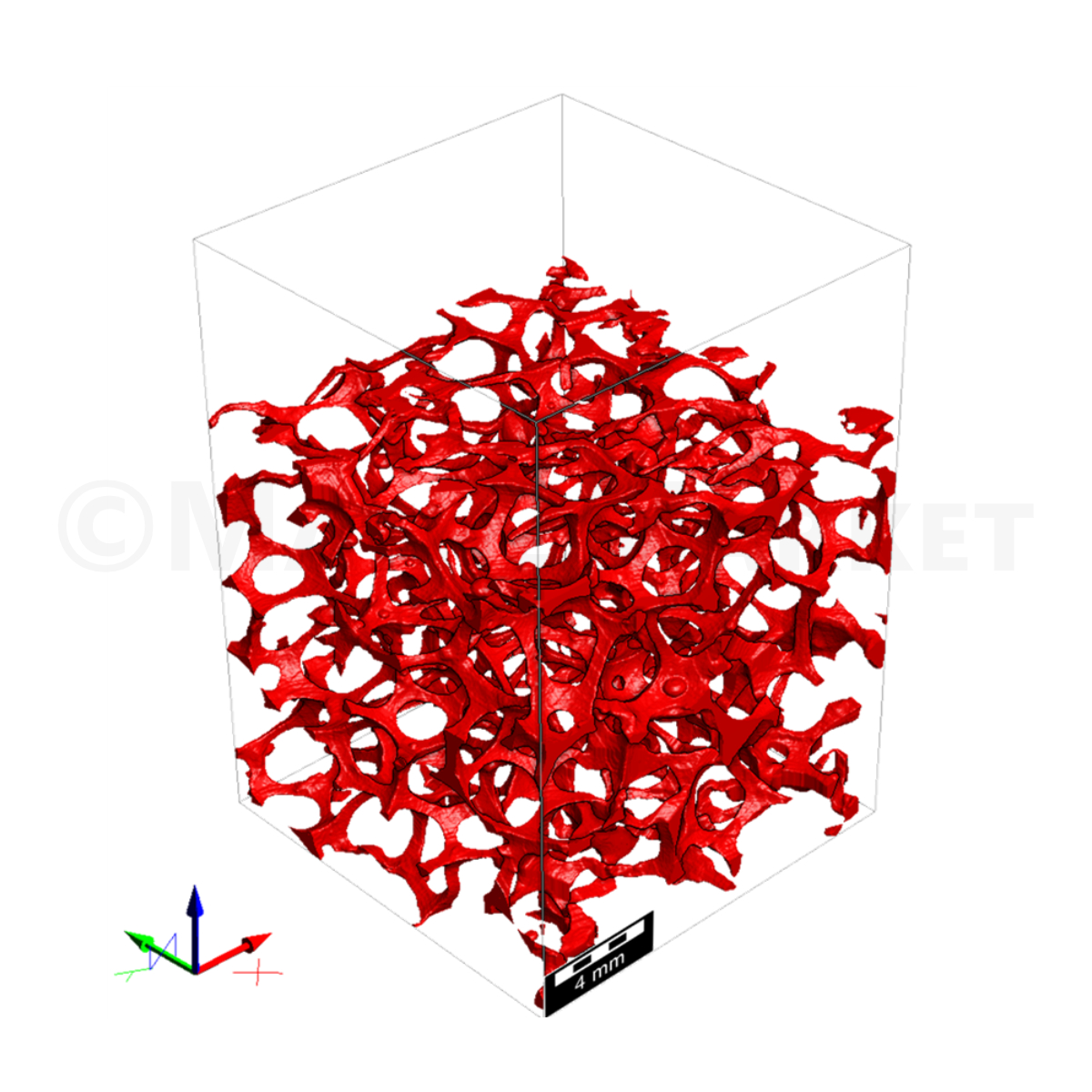 Simulation result of compression to 35%.