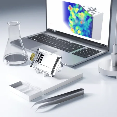 Research All-solid-state-batteries with GeoDict