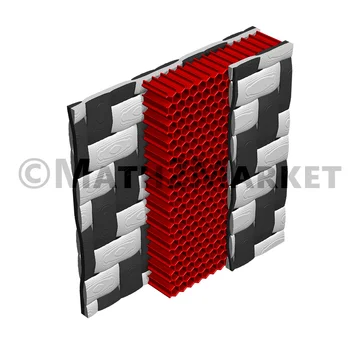 Sandwich structures (created with WeaveGeo, FiberGeo, and LayerGeo)