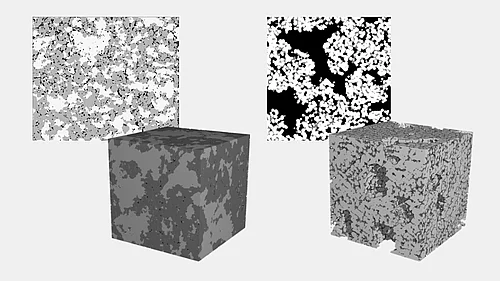 Examples for 2D to 3D with AI